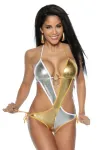 Monokini gold/silber von Saresia kaufen - Fesselliebe