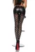 Wetlook-Leggings schwarz von Saresia