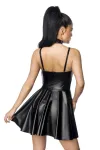 Harness- Wetlook-Kleid schwarz von Saresia kaufen - Fesselliebe