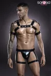 Harness Outfit schwarz von Saresia Roleplay kaufen - Fesselliebe