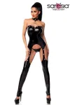 Wetlook Overall schwarz von Saresia kaufen - Fesselliebe