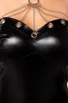 Wetlook Overall schwarz von Saresia kaufen - Fesselliebe