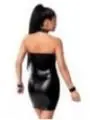 Wetlook Mini Dress schwarz von Saresia kaufen - Fesselliebe