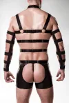 Harness-Set von Grey Velvet MEN schwarz von Grey Velvet Men kaufen - Fesselliebe