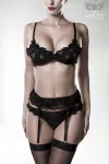 Erotik-Set von Grey Velvet schwarz von Grey Velvet kaufen - Fesselliebe