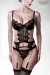 Erotik-Set von Grey Velvet schwarz von Grey Velvet kaufen - Fesselliebe