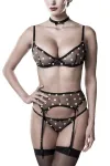 Erotik-Set von Grey Velvet schwarz von Grey Velvet kaufen - Fesselliebe