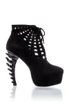 High Heel Ankle Boots schwarz von Ocultica kaufen - Fesselliebe