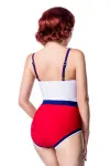 Marine Swimsuit weiß/blau/rot von Belsira kaufen - Fesselliebe