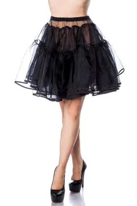 Petticoat schwarz von Belsira kaufen - Fesselliebe