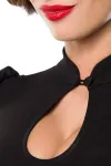 Jersey-Bluse schwarz von Belsira kaufen - Fesselliebe