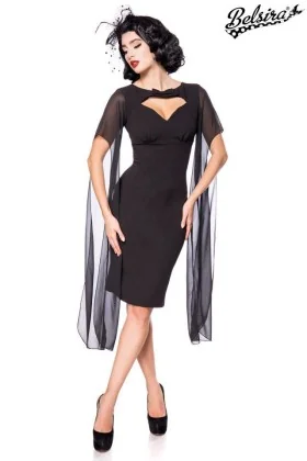 Retro Kleid schwarz von Belsira