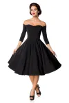 Belsira Premium Vintage Swing-Kleid schwarz von Belsira kaufen - Fesselliebe