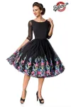 Belsira Premium besticktes Swing-Kleid schwarz von Belsira kaufen - Fesselliebe