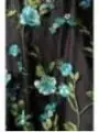 Belsira Premium Vintage Blumenkleid schwarz/blau von Belsira kaufen - Fesselliebe