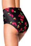 Badehöschen High Waist schwarz/pink von Belsira kaufen - Fesselliebe