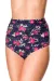 Badehöschen High Waist blumenmuster von Belsira