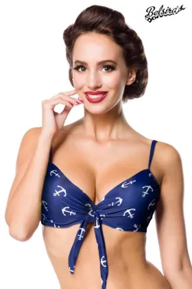 Swim Bra blau von Belsira