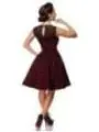 Kleid mit Dots schwarz/rot von Belsira kaufen - Fesselliebe
