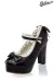 Mary Jane Pumps schwarz von Belsira