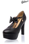 Retro Riemchen-Pumps schwarz von Belsira kaufen - Fesselliebe