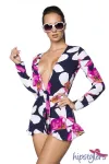 Frischer Playsuit schwarz/pink von Hipstylers kaufen - Fesselliebe