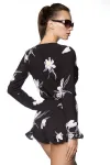 Frischer Playsuit blumenmuster von Hipstylers kaufen - Fesselliebe