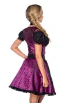 Premium Dirndl mit Bluse lila/schwarz von Dirndline kaufen - Fesselliebe