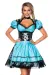 Premium Dirndl mit Bluse blau/schwarz von Dirndline