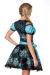 Premium Dirndl mit Bluse blau/schwarz von Dirndline