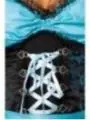 Premium Dirndl mit Bluse blau/schwarz von Dirndline kaufen - Fesselliebe