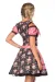 Premium Dirndl mit Bluse schwarz/rosa von Dirndline