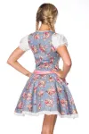 Premium Dirndl mit Bluse blau/rosa/weiß von Dirndline kaufen - Fesselliebe