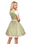 Dirndl mit Blumenschürze grün/pink von Dirndline kaufen - Fesselliebe