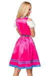 Dirndl mit Blumenschürze pink/gemustert von Dirndline kaufen - Fesselliebe