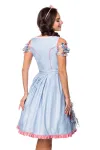 Romantisches Dirndl inkl. Spitzenbluse blau/rosa/weiß von Dirndline kaufen - Fesselliebe