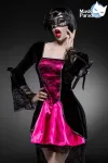 Vampirkostüm: Gothic Vampire schwarz/pink von Mask Paradise kaufen - Fesselliebe