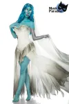 Skeleton Bride Kostüm weiß/blau von Mask Paradise kaufen - Fesselliebe