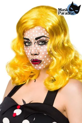 Pop Art Perücke gelb von Mask Paradise kaufen - Fesselliebe