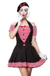 Pantomimenkostüm: Sexy Mime schwarz/rot/weiß von Mask Paradise kaufen - Fesselliebe