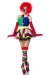 Clown Girl bunt von Mask Paradise