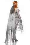 Zombie Bride weiß/grau von Mask Paradise kaufen - Fesselliebe