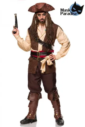 Captain of the Caribbean braun/beige von Mask Paradise kaufen - Fesselliebe