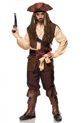 Captain of the Caribbean braun/beige von Mask Paradise kaufen - Fesselliebe