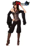 Female Pirate braun/schwarz von Mask Paradise kaufen - Fesselliebe