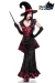 Dark Witch schwarz/rot von Mask Paradise