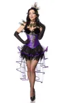 Peacock Girl schwarz/lila von Mask Paradise kaufen - Fesselliebe