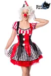 Sexy Clown rot/schwarz/weiß von Mask Paradise kaufen - Fesselliebe