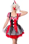 Sexy Clown rot/schwarz/weiß von Mask Paradise kaufen - Fesselliebe