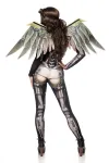 Clockpunk Aviator (Komplettset) grau/schwarz von Mask Paradise kaufen - Fesselliebe